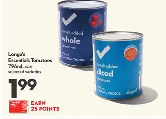 Longo's Longo's Essentials Tomatoes offer