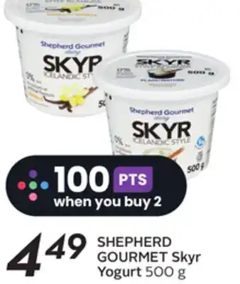 Sobeys Skyr Yogurt offer