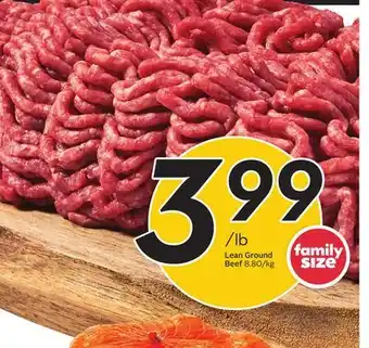 Sobeys Lean Ground Beef offer
