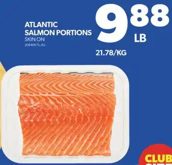 Real Canadian Superstore ATLANTIC SALMON PORTIONS offer