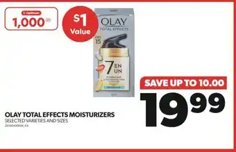 Real Canadian Superstore OLAY TOTAL EFFECTS MOISTURIZERS offer