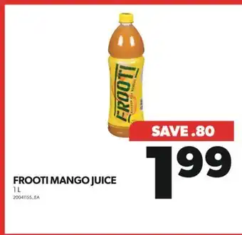 Real Canadian Superstore FROOTI MANGO JUICE, 1 L offer