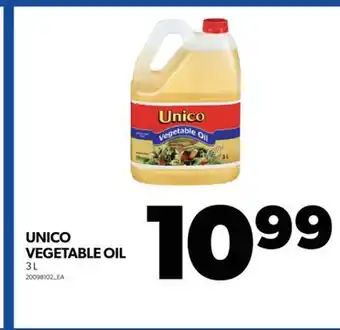 Real Canadian Superstore UNICO VEGETABLE OIL, 3 L offer