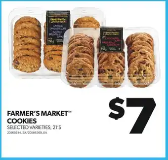 Real Canadian Superstore FARMER'S MARKET COOKIES, 21'S offer