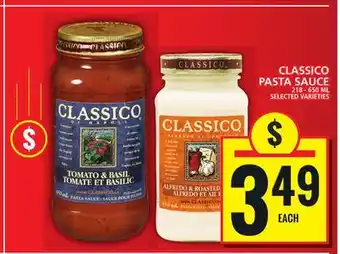 Food Basics CLASSICO PASTA SAUCE offer