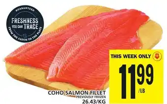 Food Basics COHO SALMON FILLET offer