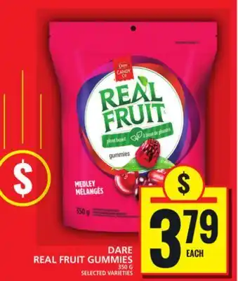 Food Basics DARE REAL FRUIT GUMMIES offer