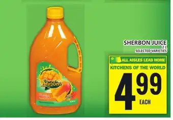 Food Basics SHERBON JUICE offer