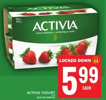 Food Basics ACTIVIA YOGURT offer