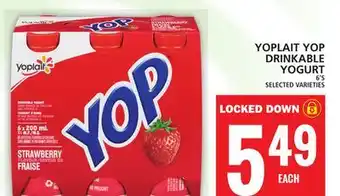 Food Basics YOPLAIT YOP DRINKABLE YOGURT offer