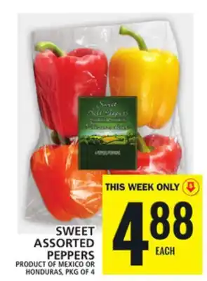Food Basics SWEET ASSORTED PEPPERS offer
