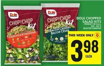 Food Basics DOLE CHOPPED SALAD KITS offer
