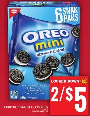 Food Basics CHRISTIE SNAK PAKS COOKIES offer