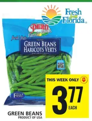 Food Basics GREEN BEANS offer