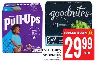 Food Basics HUGGIES PULL-UPS OR GOODNITES offer