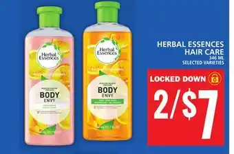 Food Basics HERBAL ESSENCES HAIR CARE offer