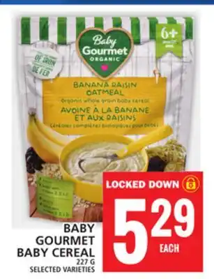 Food Basics BABY GOURMET BABY CEREAL offer