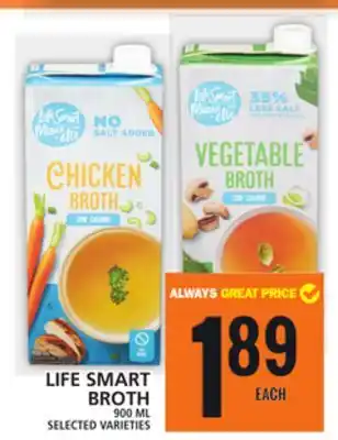 Food Basics LIFE SMART BROTH offer