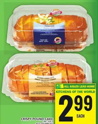 Food Basics CRISPY POUND CAKE offer