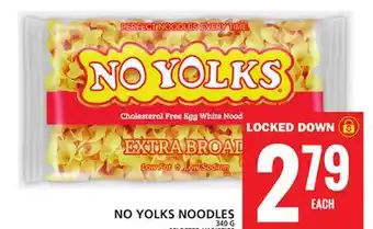 Food Basics NO YOLKS NOODLES offer