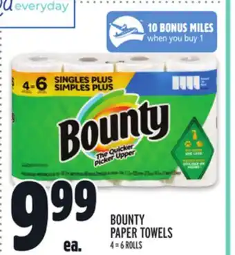 Metro BOUNTY PAPER TOWELS offer