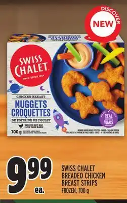 Metro SWISS CHALET BREADED CHICKEN BREAST STRIPS offer