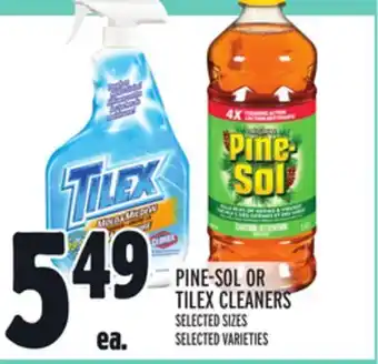 Metro PINE-SOL OR TILEX CLEANERS offer