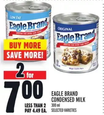 Metro EAGLE BRAND CONDENSED MILK offer