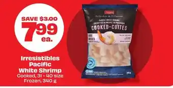 Metro IRRESISTIBLES PACIFIC WHITE SHRIMP offer