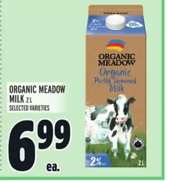 Metro ORGANIC MEADOW MILK offer