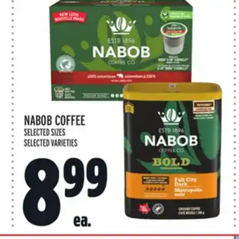 Metro NABOB COFFEE offer