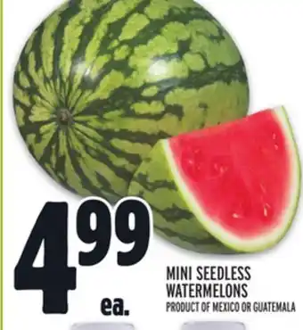 Metro MINI SEEDLESS WATERMELONS offer