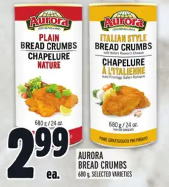 Metro AURORA BREAD CRUMBS offer