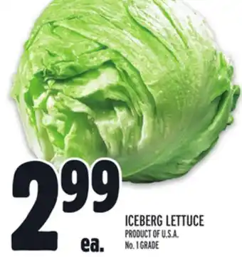 Metro ICEBERG LETTUCE offer