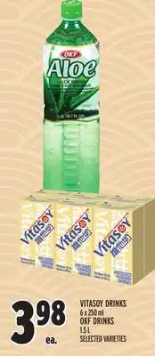 Metro VITASOY DRINKS offer