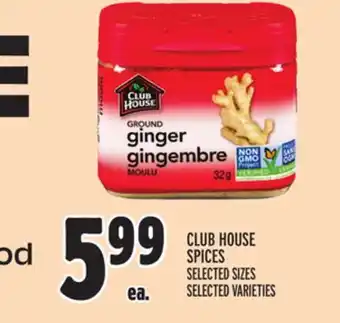 Metro CLUB HOUSE SPICES offer