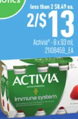 Loblaws ACTIVIA , 8 X 93 ML offer