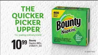 Loblaws BOUNTY NAPKIN, 400'S offer