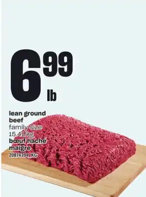 Independent Grocer LEAN GROUND BEEF offer