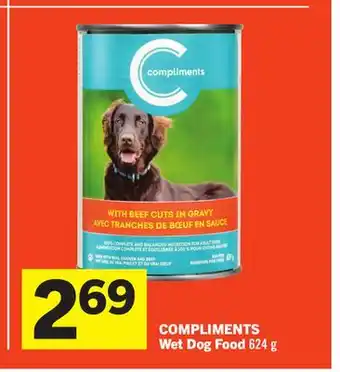 Foodland COMPLIMENTS Wet Dog Food 624 g offer