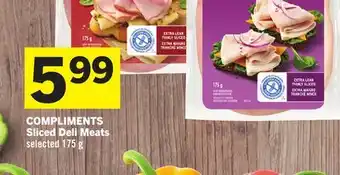 Foodland COMPLIMENTS Sliced Deli Meats selected 175 g offer