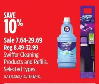 Canadian Tire Swiffer Cleaning Products and Refills. Selected types offer