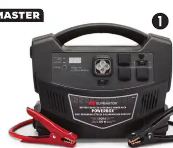 Canadian Tire MotoMaster Eliminator PowerBox 1600A Booster and Portable Power Pack offer