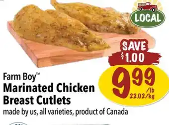 Farm Boy Farm Boy Marinated Chicken Breast Cutlets offer