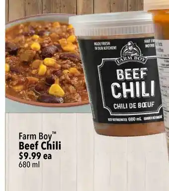 Farm Boy Farm Boy Beef Chili offer