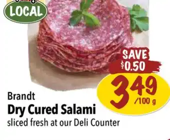 Farm Boy Brandt Dry Cured Salami offer