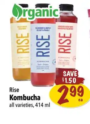 Farm Boy Rise Kombucha offer