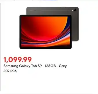 Staples Samsung Galaxy Tab S9 - 128GB - Grey offer