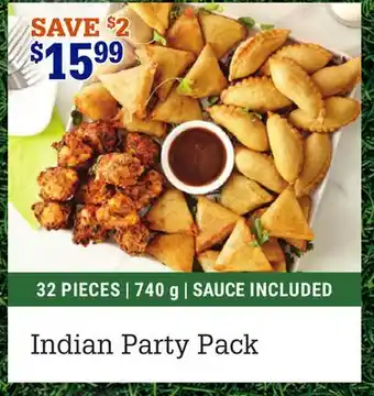 M & M Food Market Indian Party Pack offer