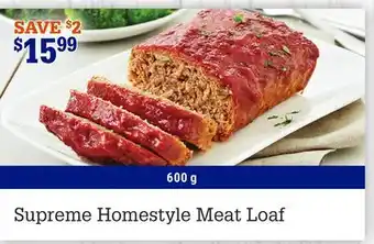 M & M Food Market Supreme Homestyle Meat Loaf offer